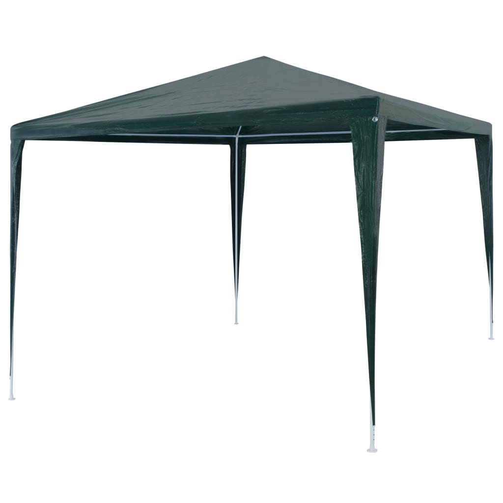 Partyzelt 400 x 300 x 255 cm Rot PE und Stahl