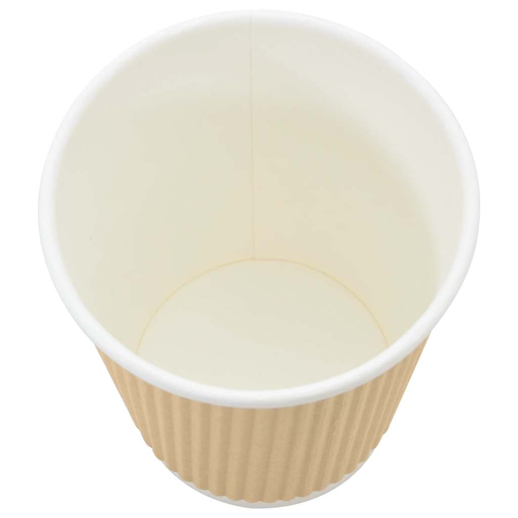 Pappbecher mit Deckeln 1000 Stk. 4oz 100ml