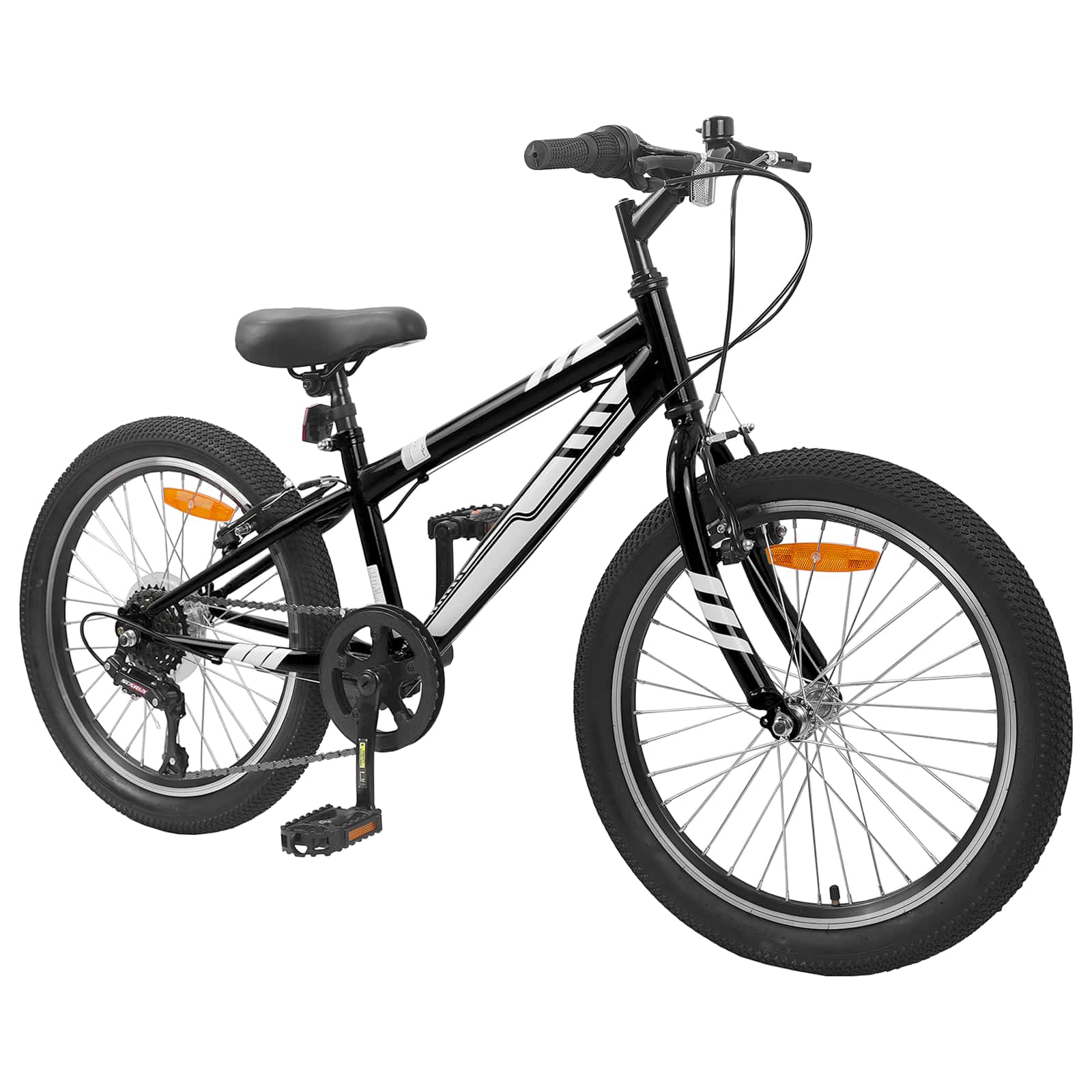 Mountainbike 20 Zoll 6-Speed für 5-8 Jahre alt Weiß