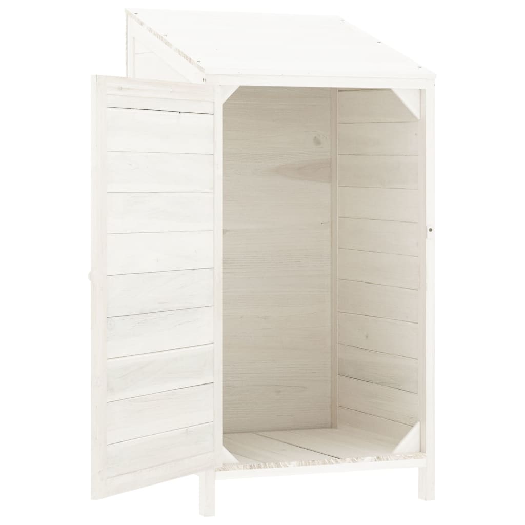 Geräteschuppen 55x52x174,5 cm Massivholz Tanne