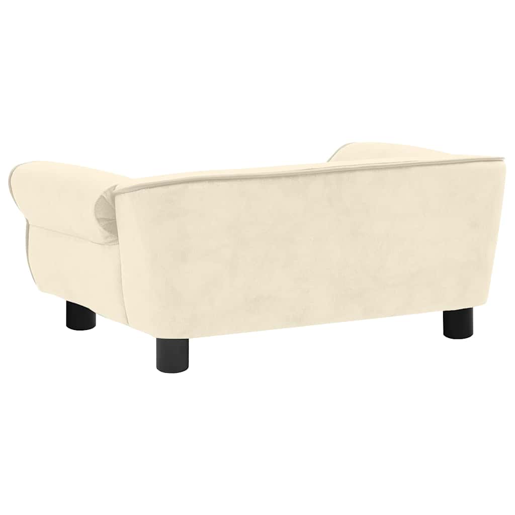 Hundesofa Dunkelgrau 72x45x30 cm Plüsch