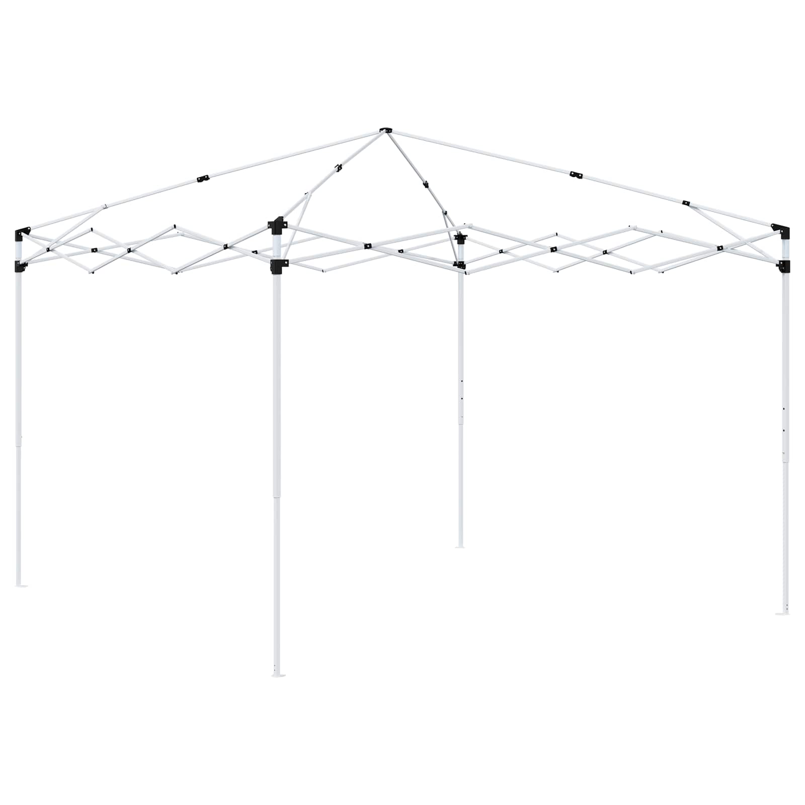 Pop-up Partyzelt 290 x 290 x 245 cm Creme