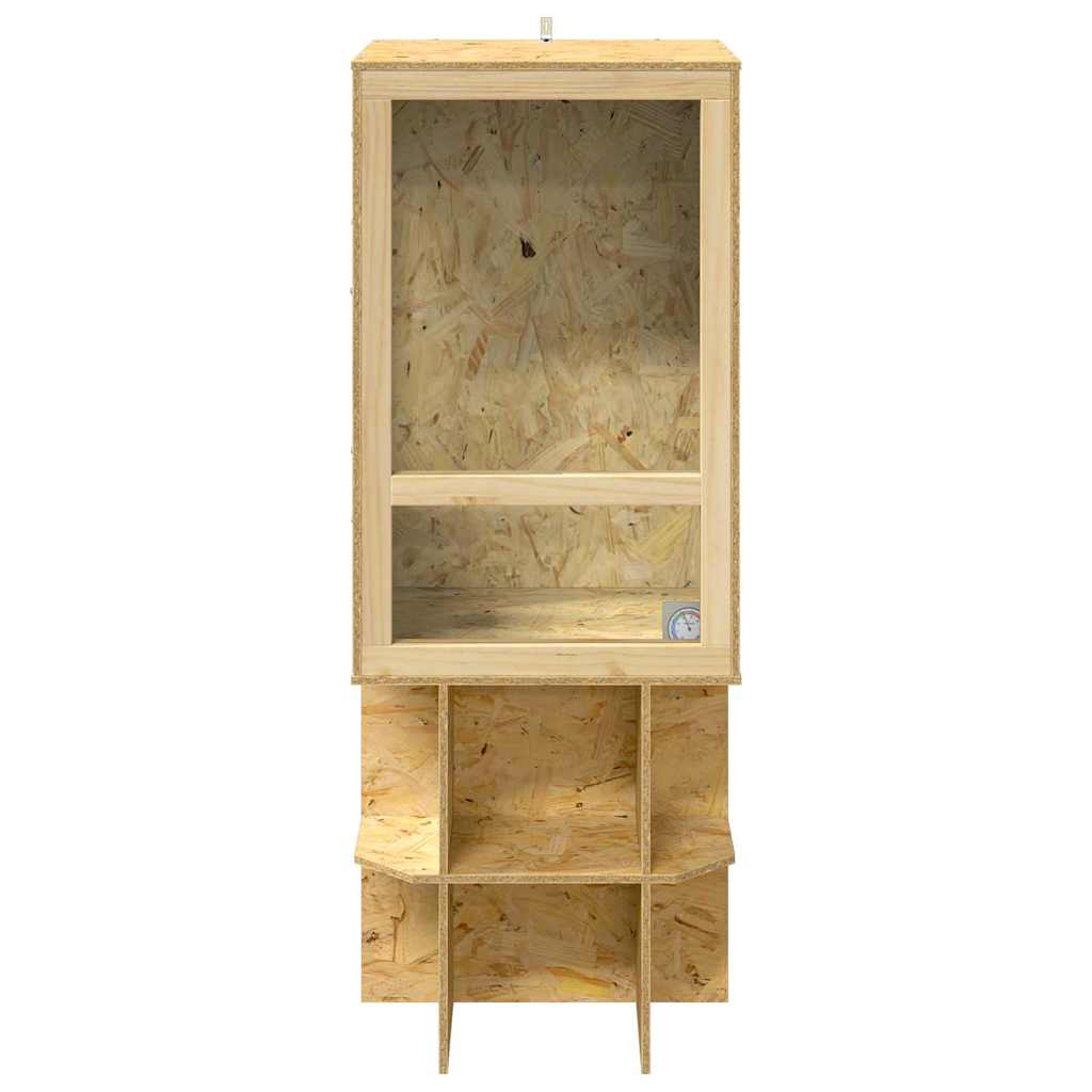 Terrarium Braun 50 x 50 x 100 cm OSB