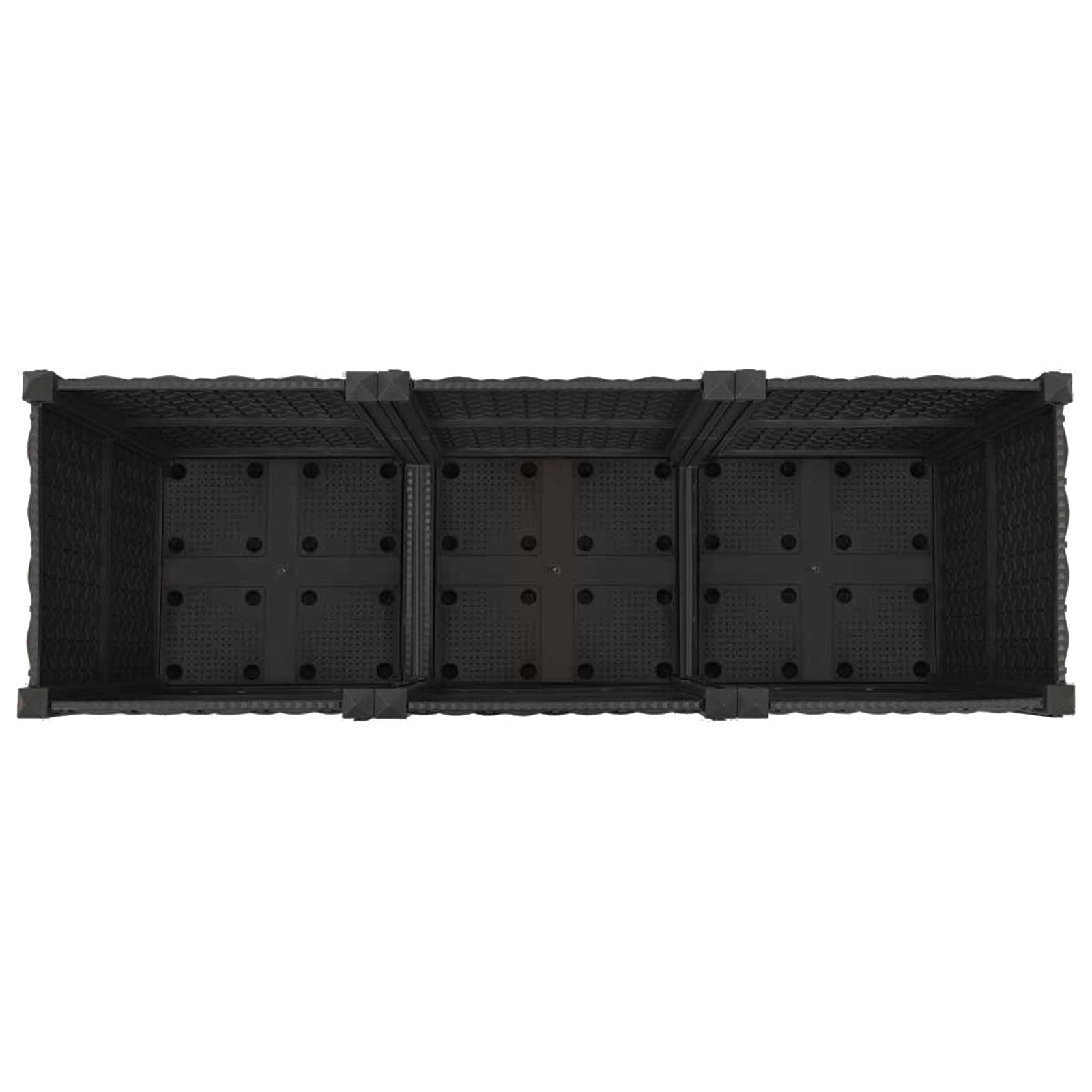 Hochbeet 40x40x23 cm Polypropylen