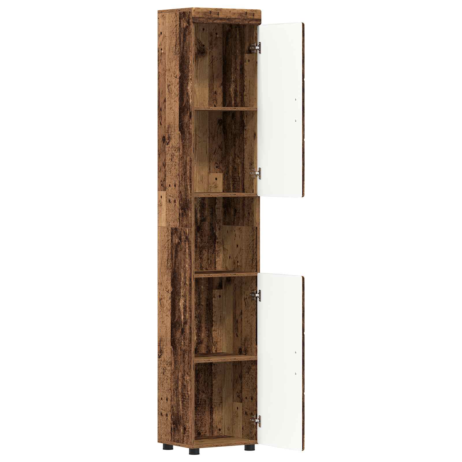 Badezimmermöbel-Set TULUM 2 pcs Weiß 60 x 34 x 63 cm