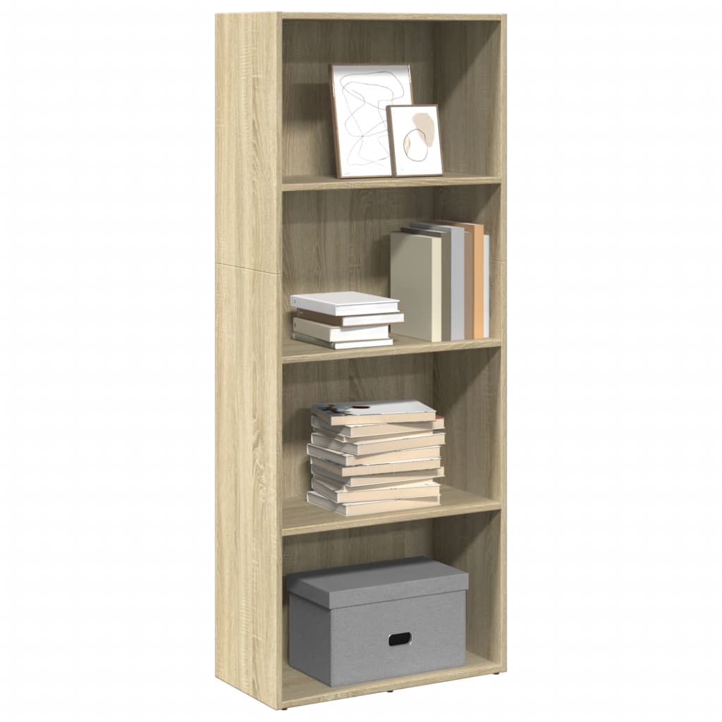 Bücherregal Weiß 80x30x189 cm Holzwerkstoff