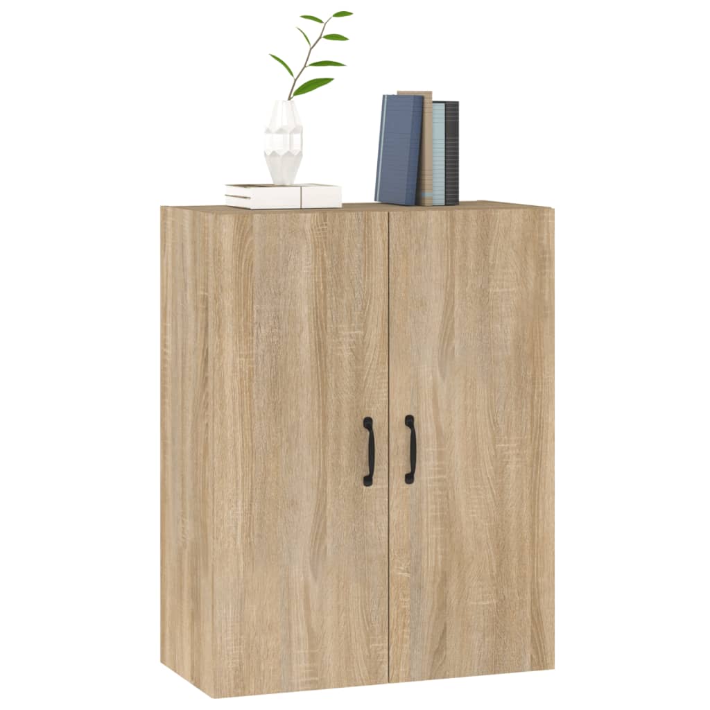 Hängeschrank Weiß 69,5x34x90 cm Holzwerkstoff