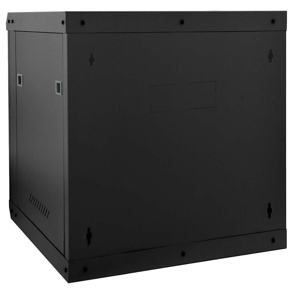 Netzwerkschrank mit Speicher Grau 60 x 45 x 28 cm Stahl