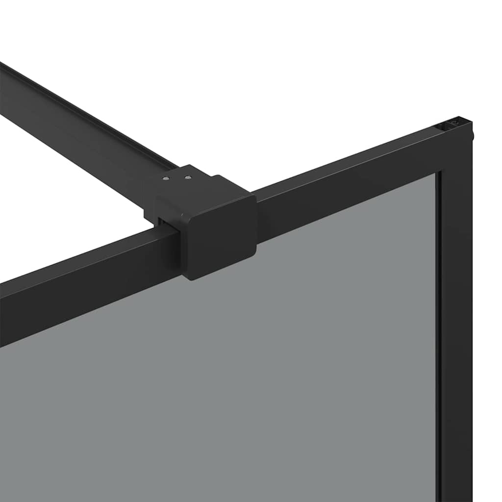 Duschwand für Begehbare Dusche mit Klarem ESG Glas 80x195 cm