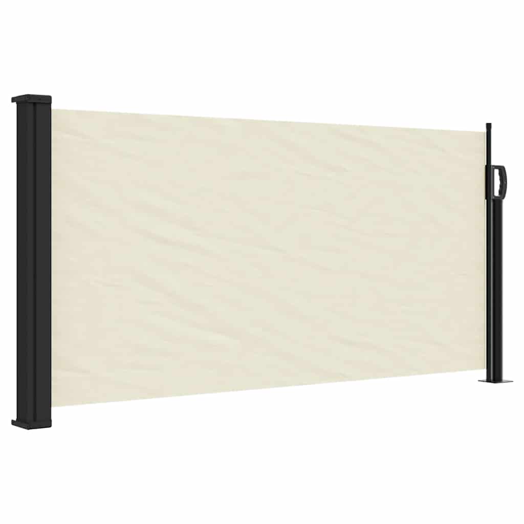 Seitenmarkise Ausziehbar Schwarz 100x300 cm