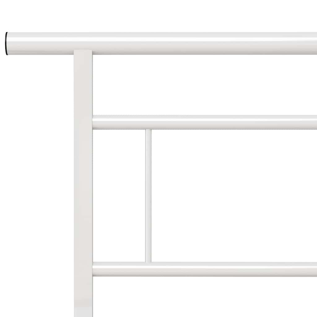 Bettgestell Grau Metall 90x200 cm