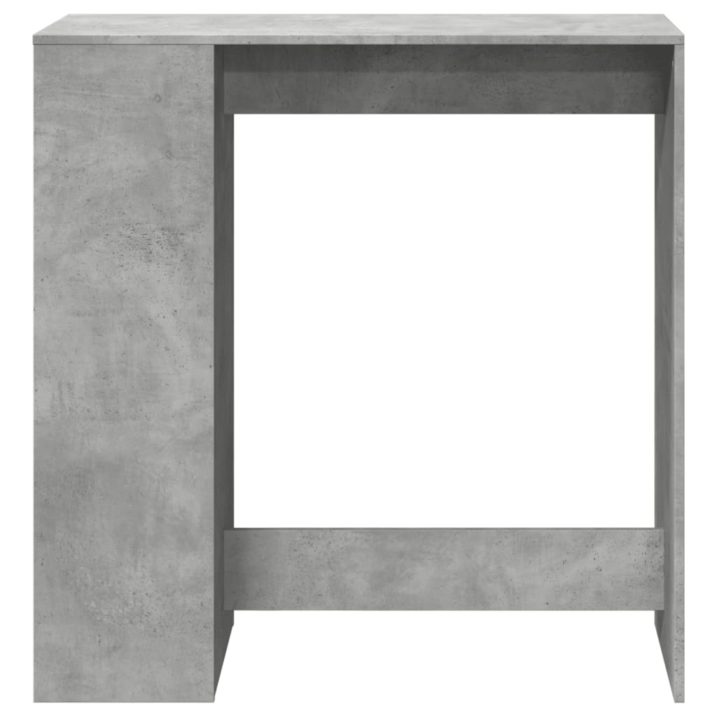 Bartisch Schwarz Eichen-Optik 101 x 40 x 103,5 cm Holzwerkstoff