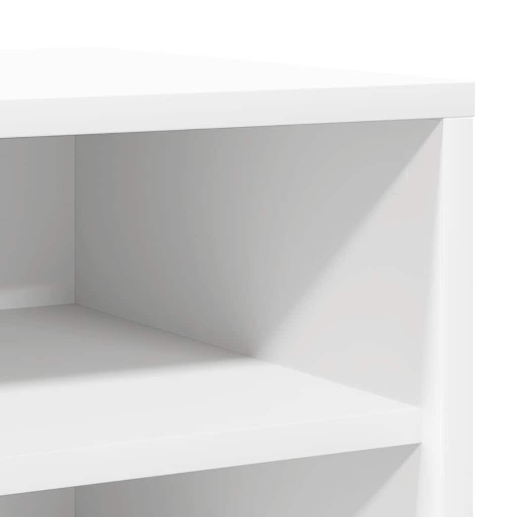 Schuhschrank Weiß 60x35x70 cm Holzwerkstoff