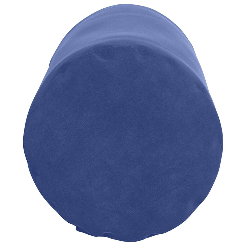 Bolsterkissen 2 Stück Blau Ø 15 x 40 cm Cordstoff