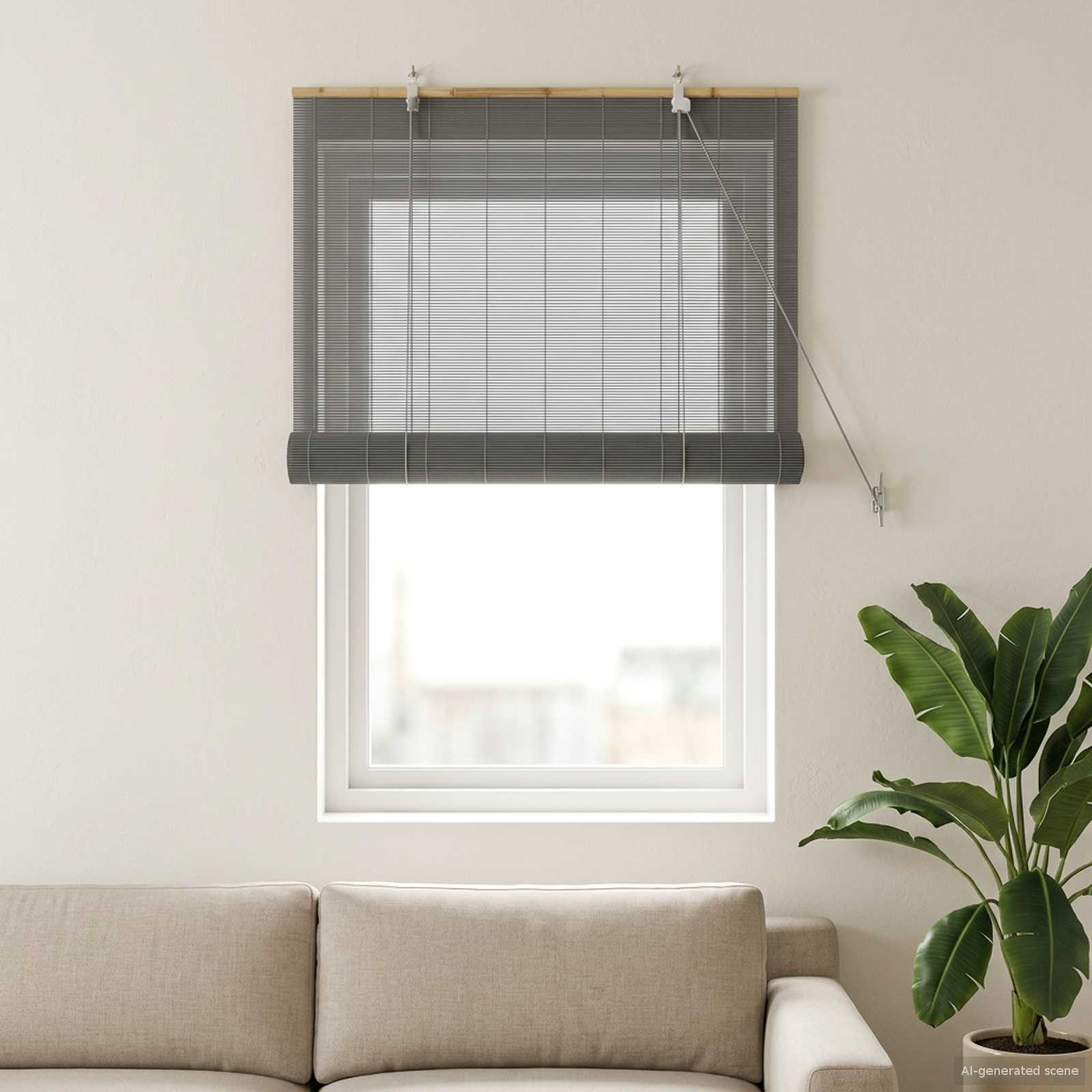 Bambusrollo Natur 80x160 cm