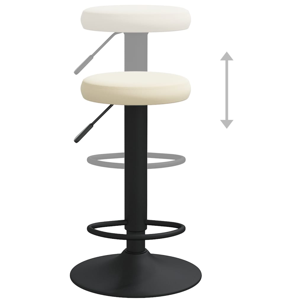 Barhocker 2 Stk. Schwarz Samt