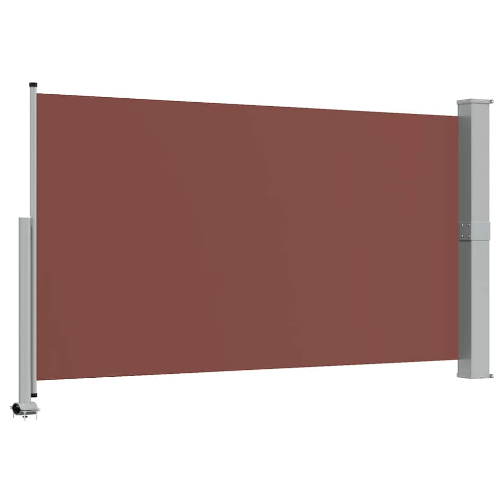 Seitenmarkise 60 x 300 cm 100% Polyester Eisen Stahl