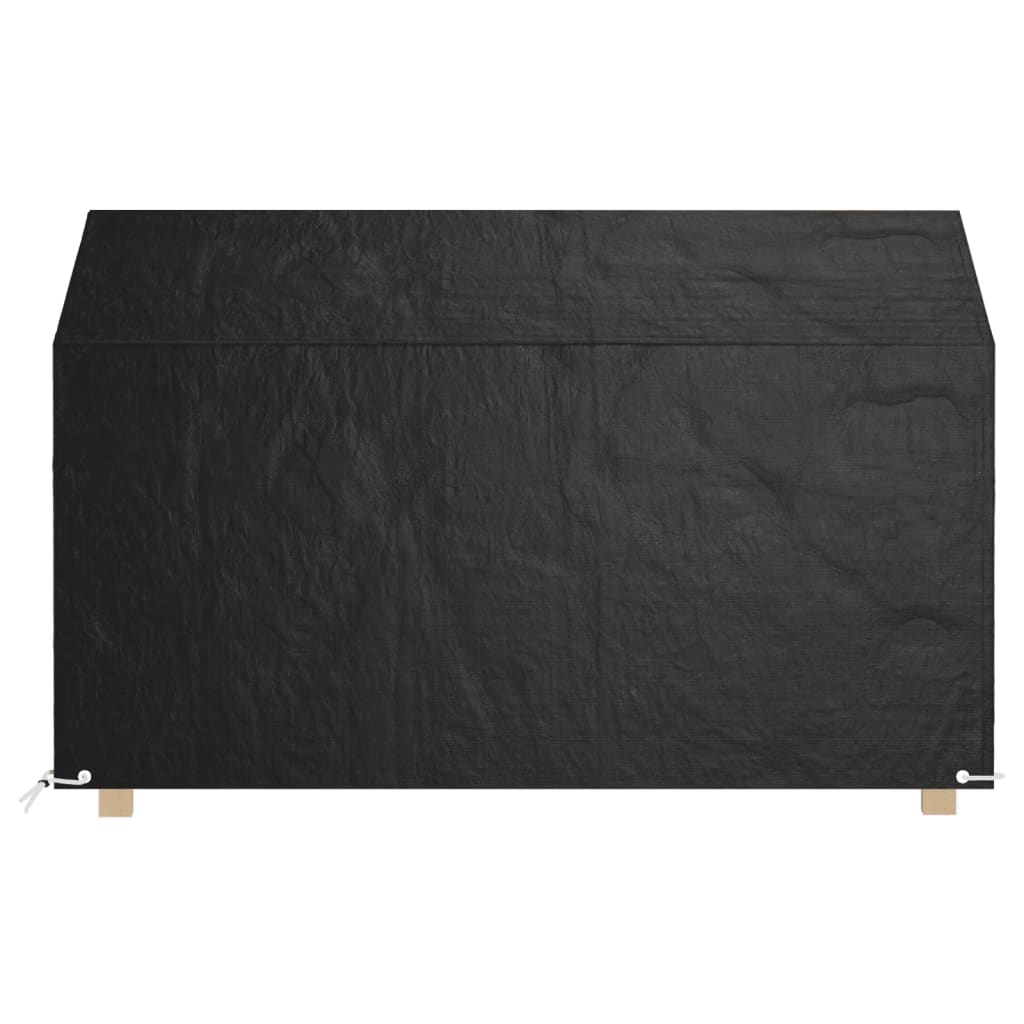 Abdeckungen für Gartenbank 2 Stk. 8 Ösen 130x70x70/88 cm