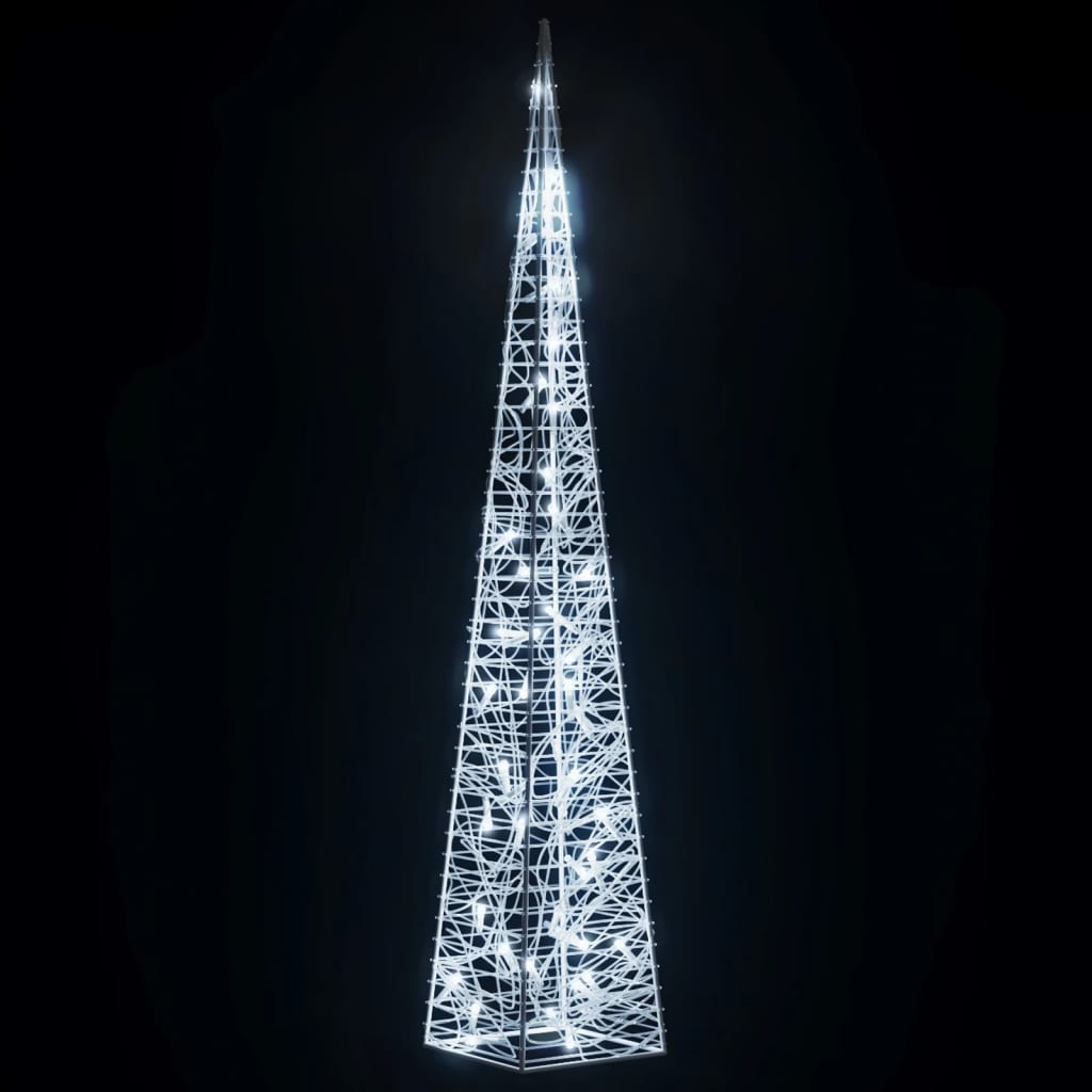 LED-Leuchtkegel Acryl Deko Mehrfarbig 90 cm