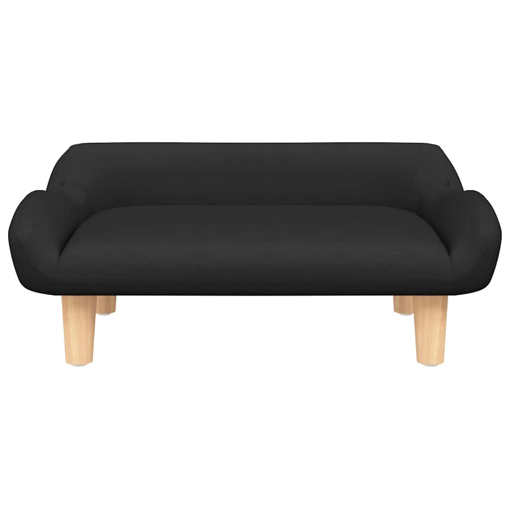 Hundebett Creme 70x40x24 cm Stoff