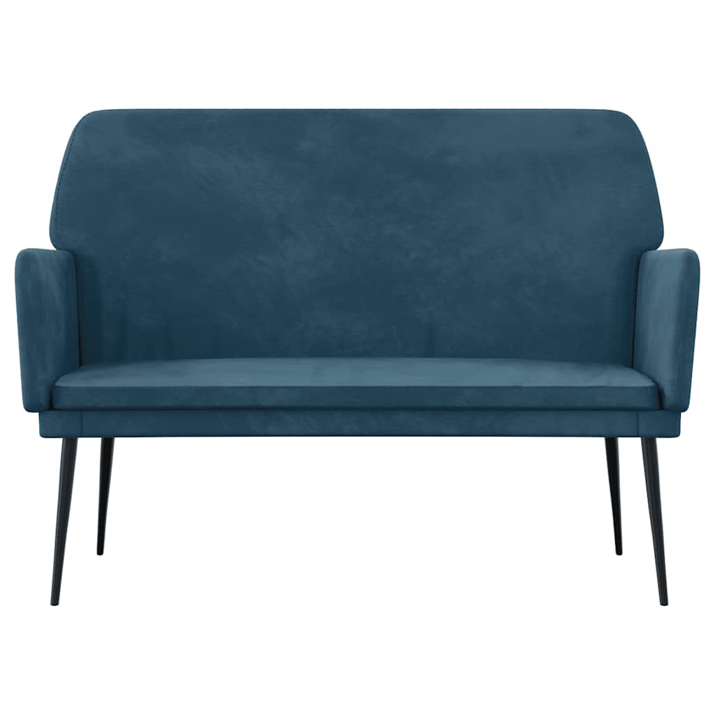 Sitzbank Dunkelgrün 108x79x79 cm Samt