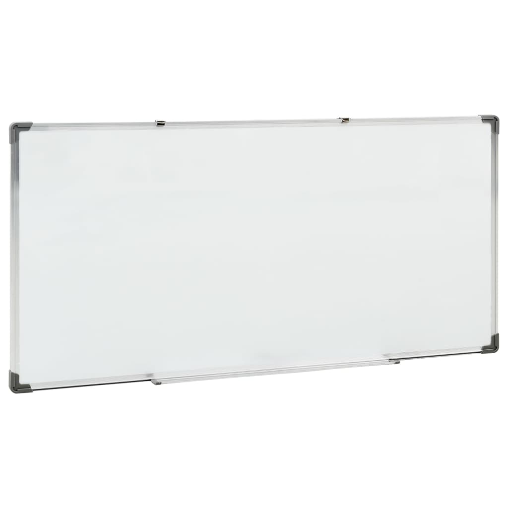 Magnetisches Whiteboard Weiß 50 x 35 cm Stahl