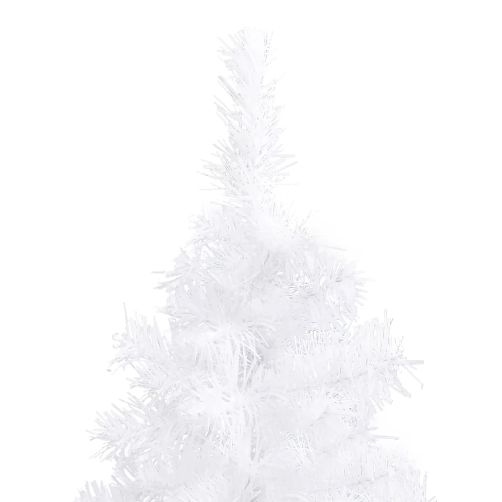 Künstlicher Eck-Weihnachtsbaum Grün 120 cm PVC
