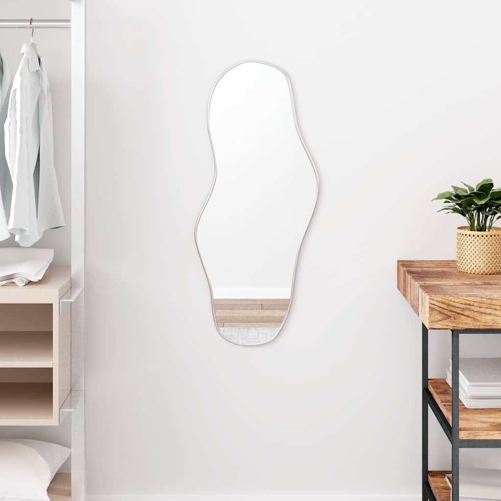Wandspiegel Silbern 100x45 cm