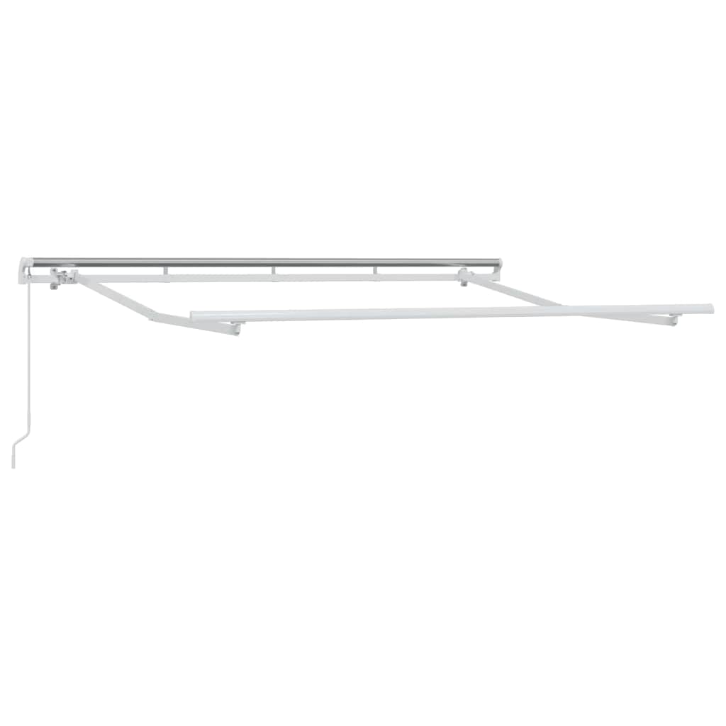 Markisenrahmen Weiß 2,5 x 2 m Metall