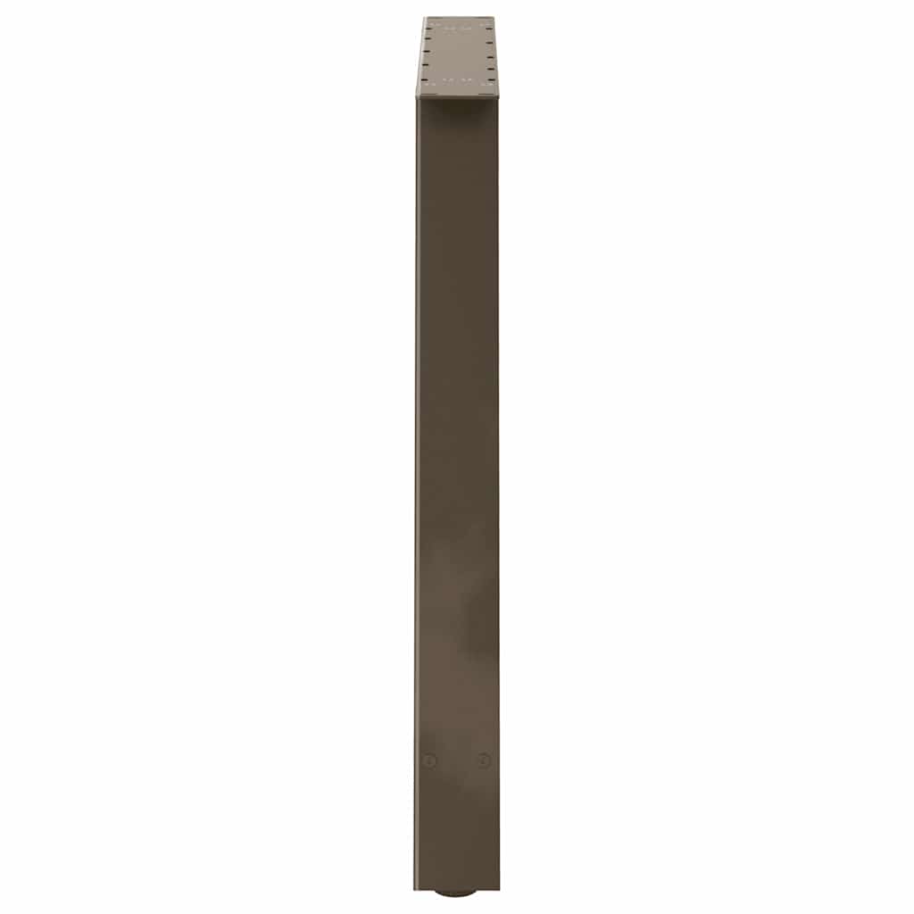 Couchtischbeine A-Form 2 Stk. 30x(30-31) cm Stahl