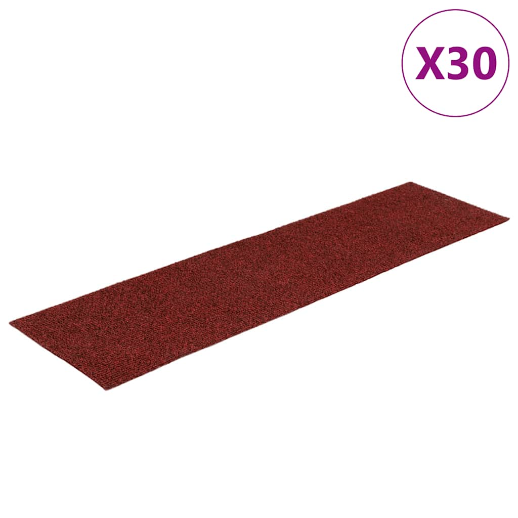 Stufenmatten Selbstklebend 15 Stk. 60x25 cm Hellbraun Rechteckig