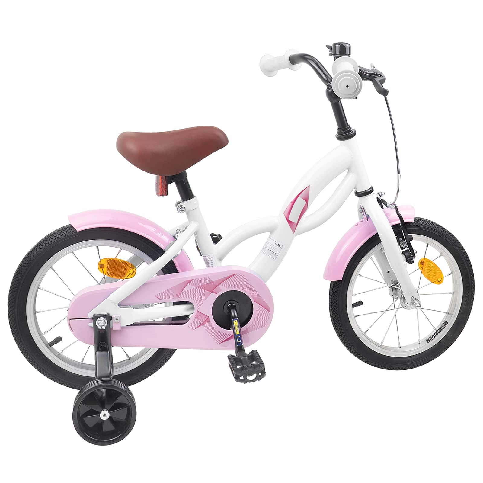 Kinderfahrrad 12 Zoll für 2-4 Jahre alt Himmelblau