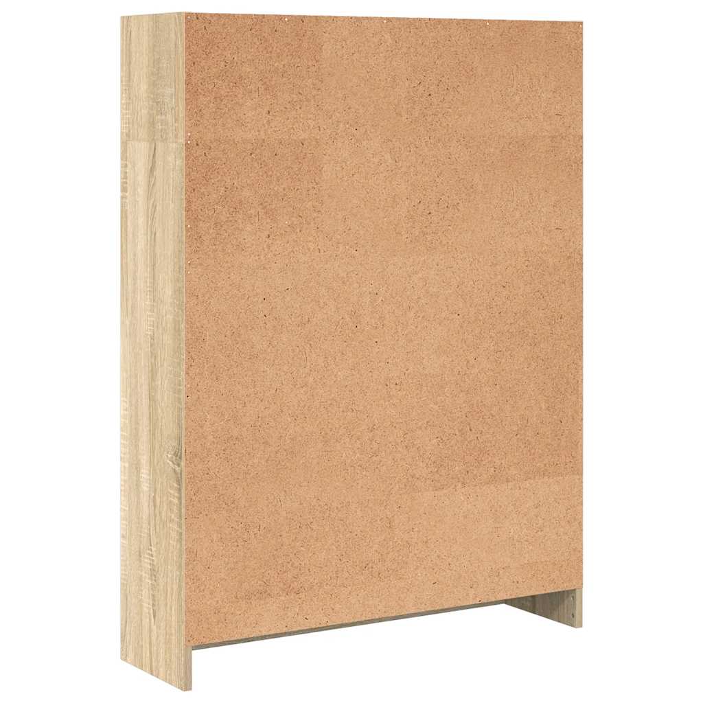 Bücherregal Weiß 40x24x75 cm Holzwerkstoff