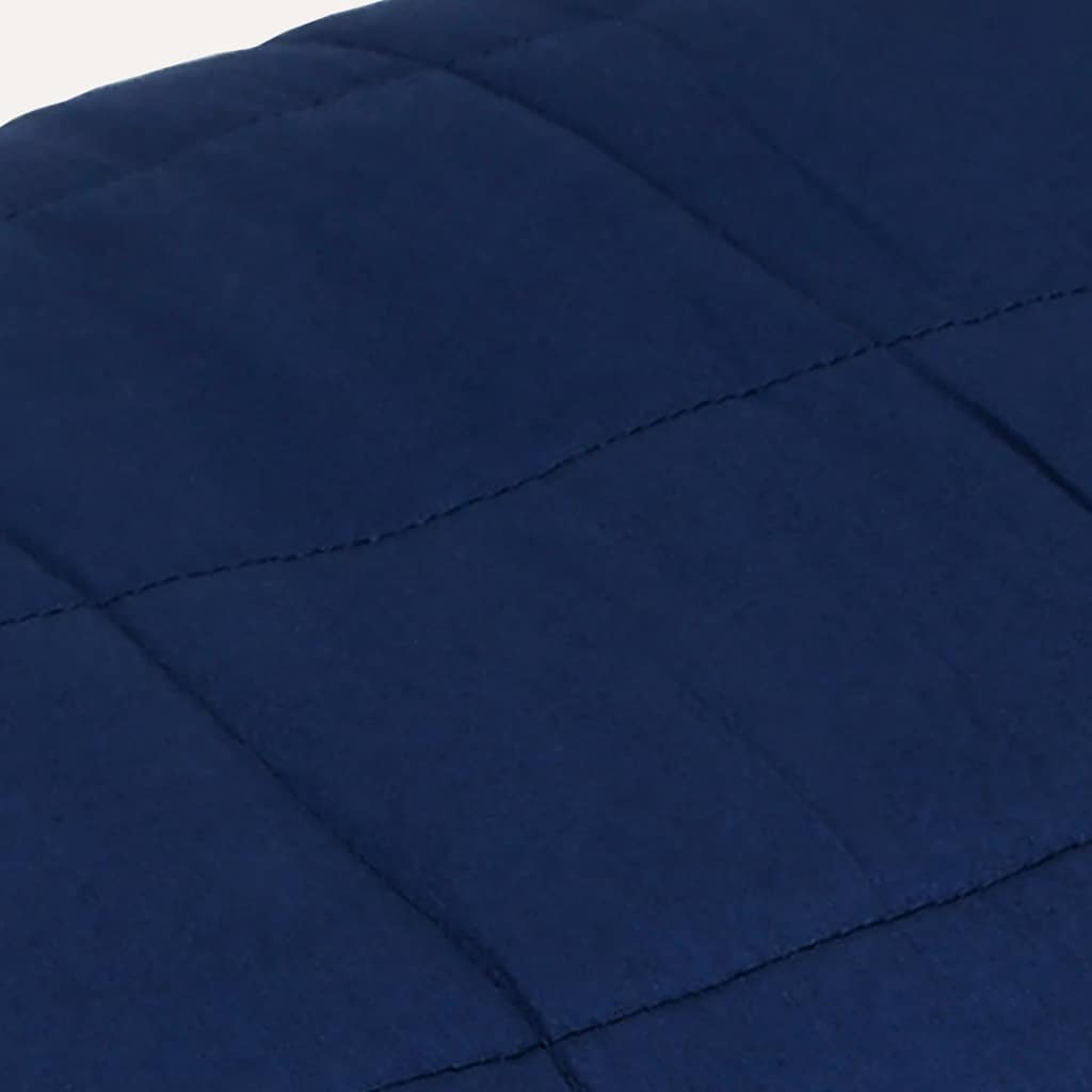 Gewichtsdecke Grau 122x183 cm 5 kg Stoff