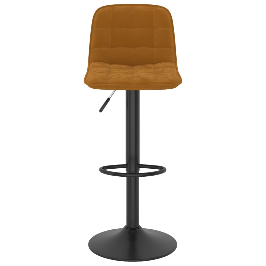 Barhocker 2 Stk. Hellgrün Samt