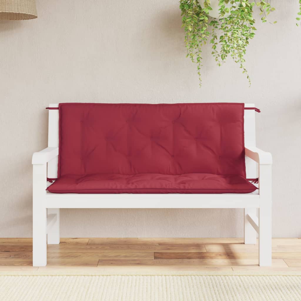 Gartenbank-Auflagen 2 Stk. Königsblau 100x50x7 cm Oxford-Gewebe