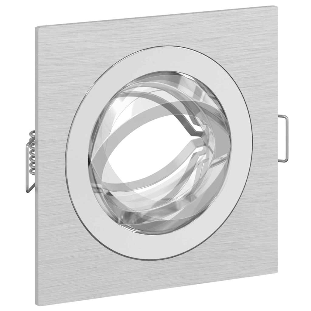 Spotlight 6 pcs Weiß 9 x 9 x 2 cm Aluminium