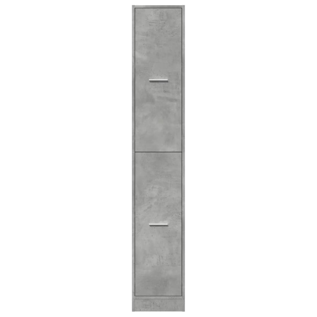 Apothekerschrank Weiß 30 x 41 x 174,5 cm Holzwerkstoff