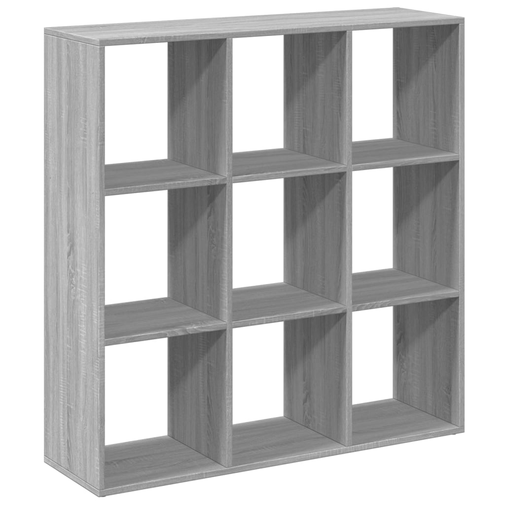 Bücherregal Weiß 137,5x29x137,5 cm Holzwerkstoff