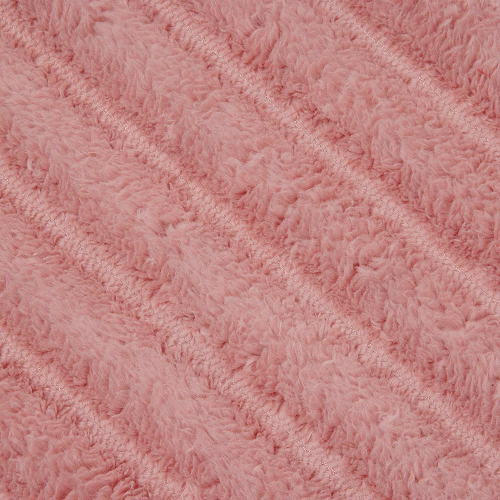 Überwurfdecke Beige 150 x 130 cm Fleece