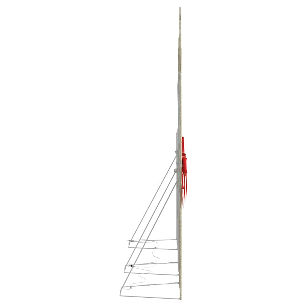 Weihnachtsdeko LED Rentiere 270x7x90 cm Golden Warmweiß