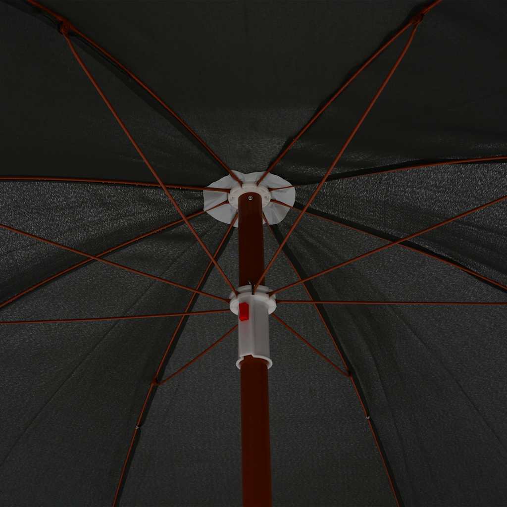 Sonnenschirm mit Stahl-Mast 300 cm Sandweiß