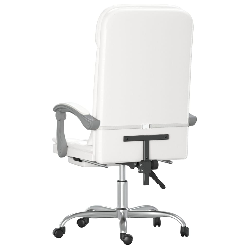 Bürostuhl mit Massagefunktion Schwarz Kunstleder