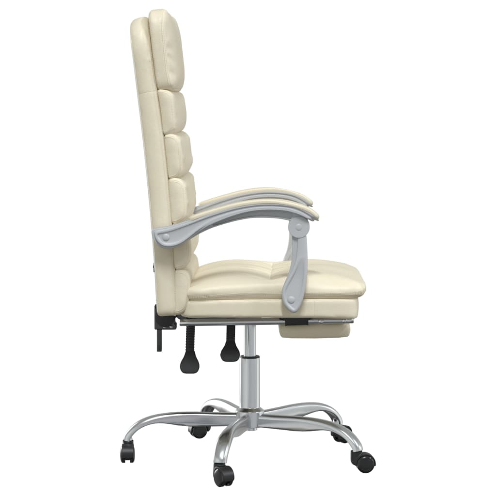 Bürostuhl mit Massagefunktion Schwarz Kunstleder