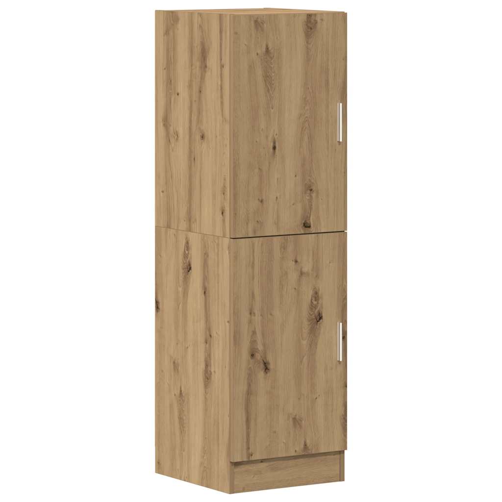 3-tlg. Küchenschrank-Set Weiß Holzwerkstoff