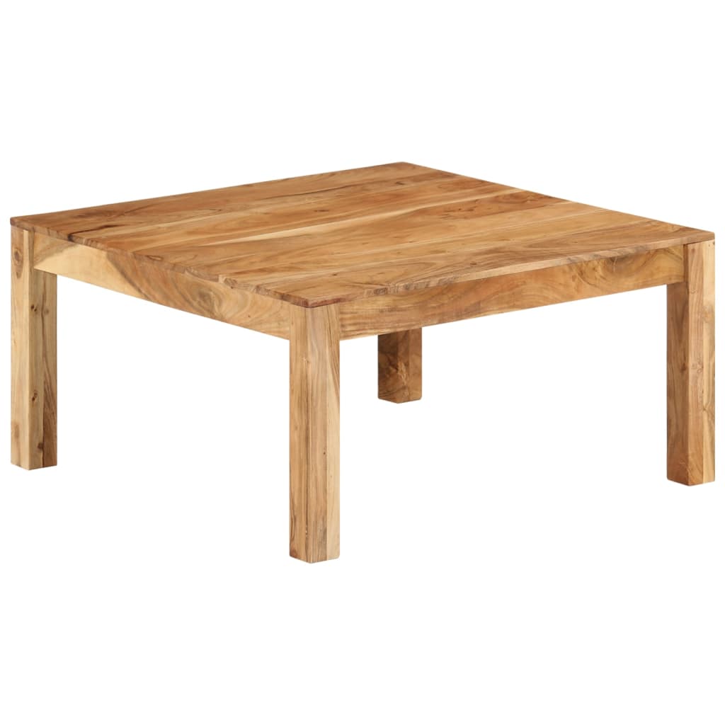 Couchtisch 80x80x40 cm Massivholz Mango