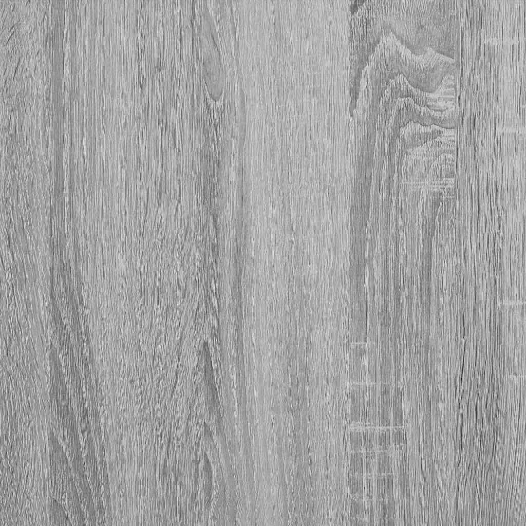 Badezimmermöbel Set mit Schubladen 2 pcs Schwarz Eichen-Optik