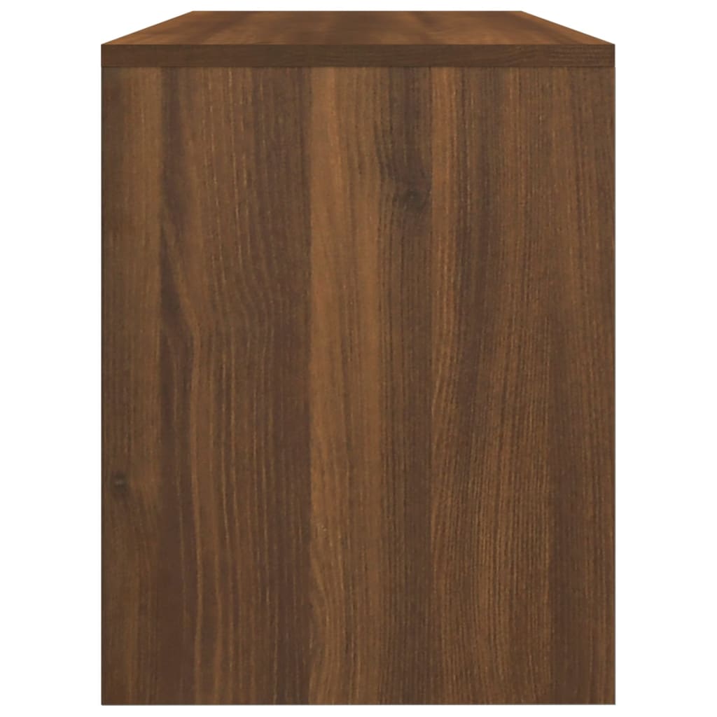 Schminkhocker Weiß 70x35x45 cm Holzwerkstoff
