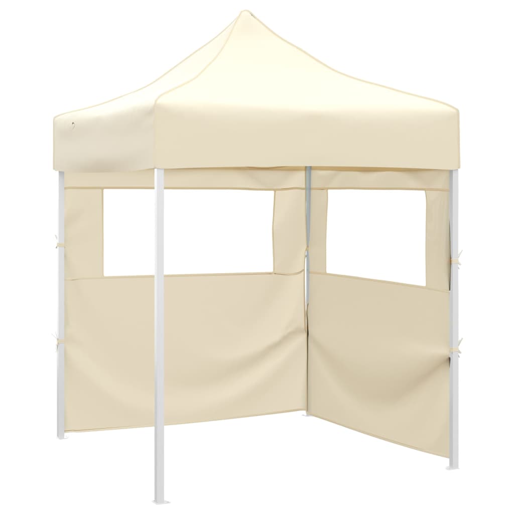 Partyzelt Faltbar Pop-Up Schwarz 200x200x306 cm
