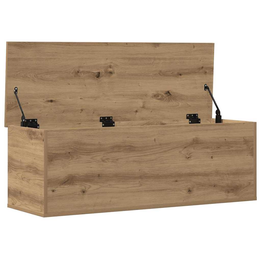 Aufbewahrungstruhe Weiß 84x42x46 cm Holzwerkstoff